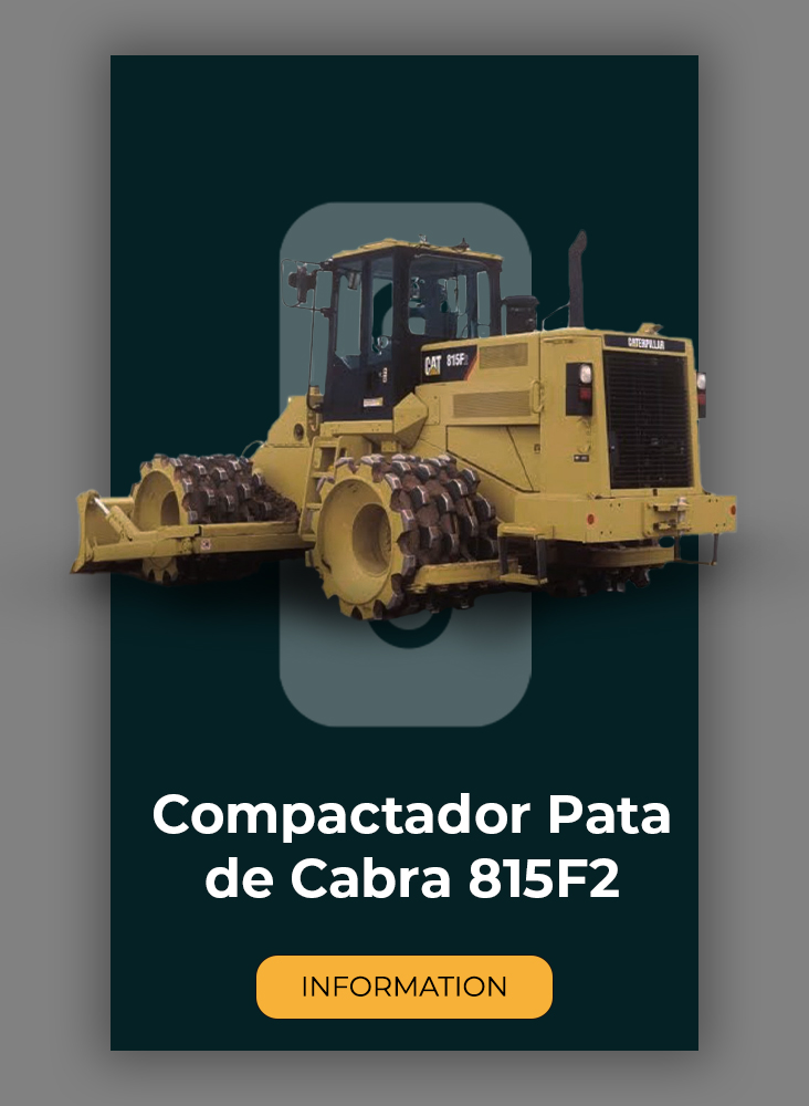 Compactador Pata de Cabra 815F2