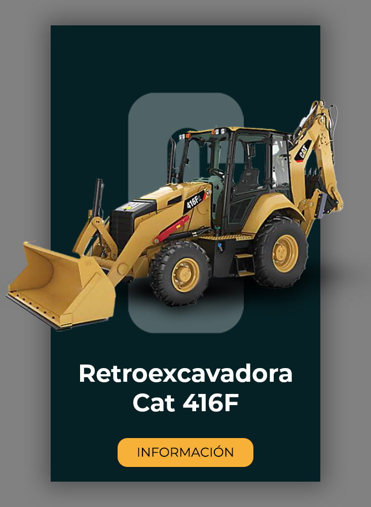 Retroexcavadora Cat 416F